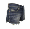 DIESEL Mahima Damen Women Kurze Hose Jeanshose Shorts Blau