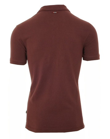 NAPAPIJRI Elec Herren Men Polo T-Shirt Poloshirt Bordeaux