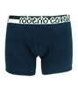 ROBERTO CAVALLI Herren Men Boxershorts Doppelpack Bi-Pack Dunkelblau Navy
