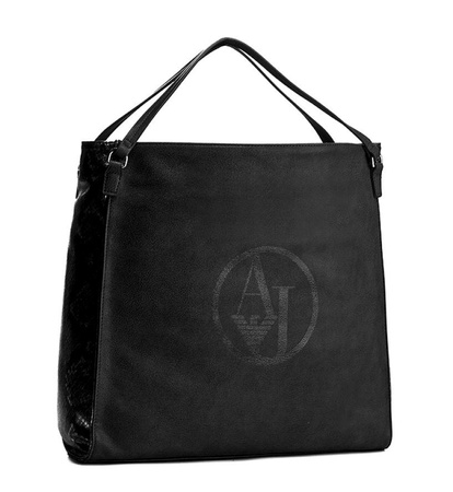 ARMANI JEANS B5251 Damen Women Donna Tasche Shopperbag Purse Schwarz Black