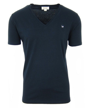 DIESEL T-RUTH-R 0R919 Herren Men T-Shirt V-Neck Dunkelblau-Navy Kurzarm Größe L
