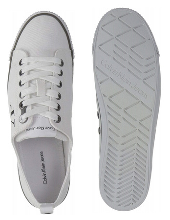 CALVIN KLEIN JEANS Dora Damen Women Sneaker Schuhe Shoes Weiß White