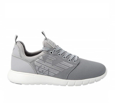 EA7 EMPORIO ARMANI  Herren Men Schuhe Shoes Sneaker Grau 