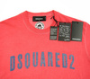 DSQUARED2 S74GD0211 Herren Men T-Shirt Kurzarm Rosa Made in Italy