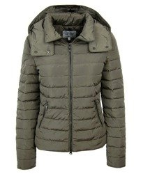 ARMANI JEANS AJ 7V5B44 Damen Woman Stepp Jacke Jacket Kapuze Brauntöne Brown