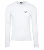 EMPORIO ARMANI EA7 Herren Men Langarmshirt T-Shirt Longsleeve Weiß White