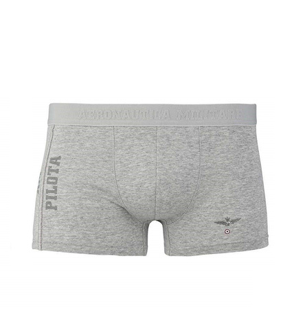  AERONAUTICA MILITARE Herren Men Boxershorts Grau Grey