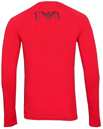 EMPORIO ARMANI Herren Men Langarmshirt T-Shirt Longsleeve V-Neck Slim Fit