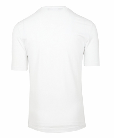 LOVE MOSCHINO Herren Men T-Shirt Kurzarm Logo Weiß White Slim Fit