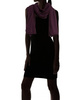 TOMMY HILFIGER Fabia Deep Violet Scarf Damen Women Winter Schal Viollet