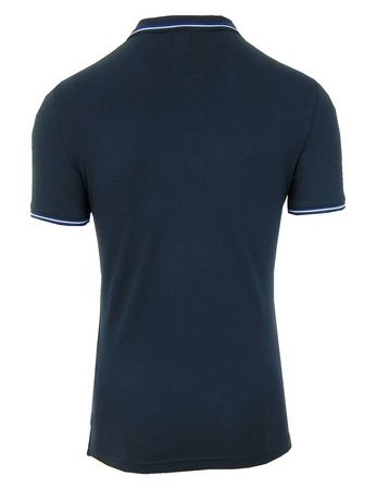 ARMANI JEANS 6J76Z Herren Men Polo T-Shirt Poloshirt Slim Dunkelblau Navy