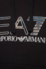 EMPORIO ARMANI EA7 Herren Men Kapuzenpullover Hoodie Sweatshirt SLIM FIT Braun