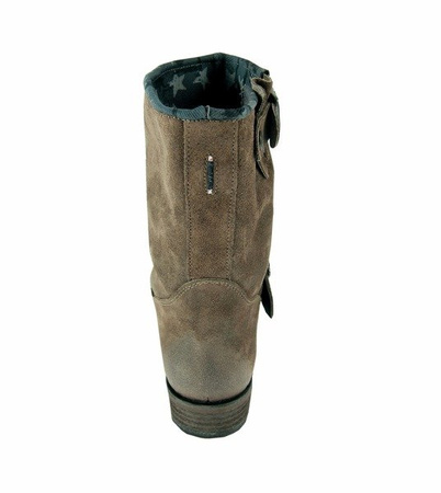 TOMMY HILFIGER Hudson Saddle Damen Women Schuhe Shoes Stiefeletten Boots Leder