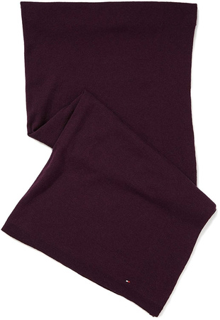 TOMMY HILFIGER Fabia Deep Violet Scarf Damen Women Winter Schal Viollet