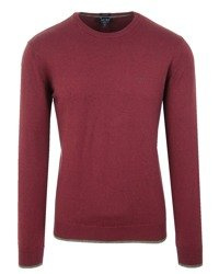 ARMANI JEANS 06W95 Herren Men Pullover Strick Sweat Bordo Regular