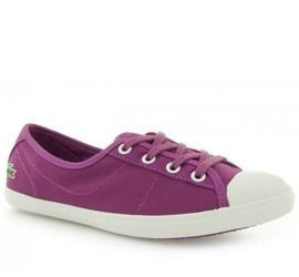 LACOSTE Sport Zaine Cre Damen Women Schuhe Shoes Sneaker Ballerinas Lila Purple