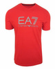 EMPORIO ARMANI EA7 273205 5P237 Herren Men T-Shirt Kurzarm Logo Rot Red V-Neck