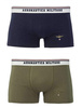  AERONAUTICA MILITARE Herren Men Unterwäsche Boxershorts Grün Green