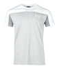 EMPORIO ARMANI EA7 3YPTG7 Herren Men T-Shirt Kurzarm Logo Grau/Weiß