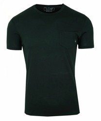 ARMANI JEANS Herren Men T-Shirt Rundhals Schwarz Black Brusttasche