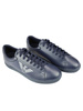 EMPORIO ARMANI  Herren Men Schuhe Shoes Sneaker Logo Leder Blau