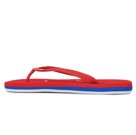 EMPORIO ARMANI EA7 Herren Men Flip Flops Zehentrenner Sandals Rot