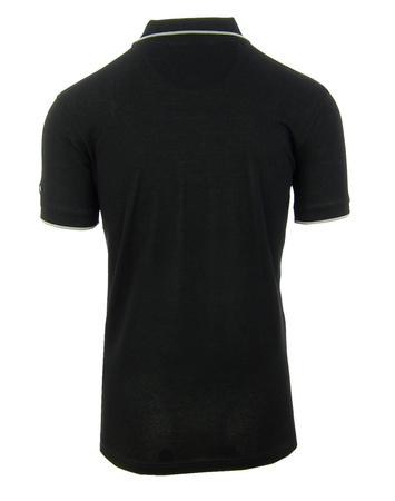 ROBERTO CAVALLI FSR687JD064 Herren Men Polo T-Shirt Poloshirt Schwarz Black