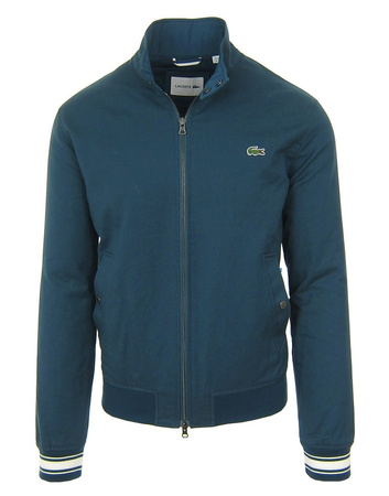 LACOSTE Philippines Herren Men Baseball Bomber Jacke Jacket Blau Blue