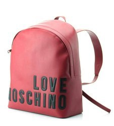 LOVE MOSCHINO JC4260PP02KH0514 Damen Women Beuteltasche Rucksack Backpack Rot