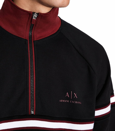 ARMANI EXCHANGE Herren Men Sweatshirt Pullover Sweat Schwarz