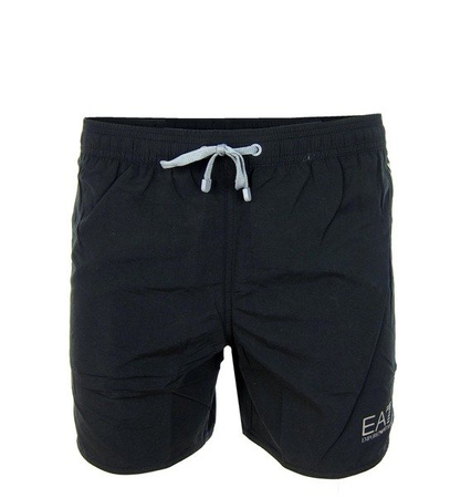 EMPORIO ARMANI EA7 5A722 Herren Men Badeshorts Kurz Hose Badehose Schwarz Black