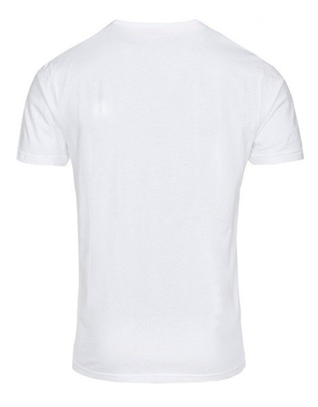 EMPORIO ARMANI EA7 273205 5P237 Herren Men T-Shirt Kurzarm Logo Weiß White VNeck