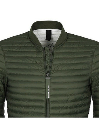 EMPORIO ARMANI Herren Men Daunen Stepp Jacke Jacket Extra Slim Grün