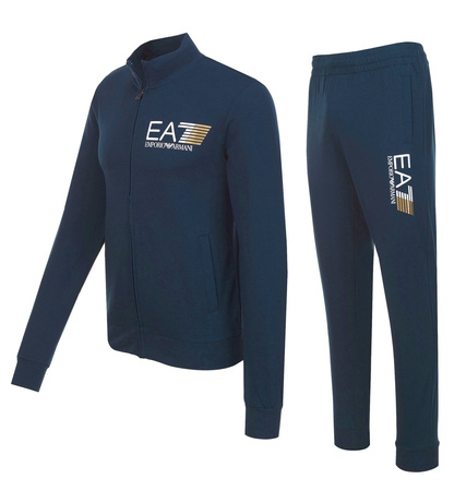 EMPORIO ARMANI EA7 Herren Men Trainingsanzug Tracksuit Jogginganzug Navy