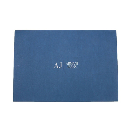 ARMANI JEANS Damen Women Winter Mütze Haube Hat Beanie Dunkelblau Navy