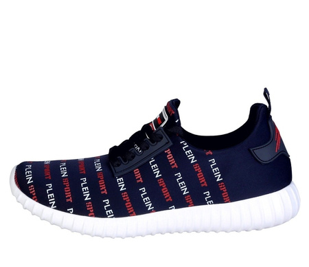 PLEIN SPORT Runner "Logo" Herren Men Schuhe Shoes Sneaker Navy Dunkelblau