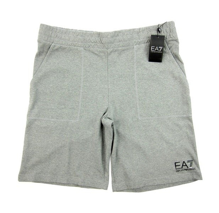 EMPORIO ARMANI EA7 4A233 Herren Men Shorts Kurz Hose Sport Jogging Grau Grey