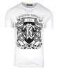 ROBERTO CAVALLI FST621JD061 Herren Men T-Shirt  Kurzarm Weiß White