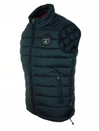 NAPAPIJRI Abee Vest Herren Men Weste Gilet Dunkelblau Navy Blu Marine