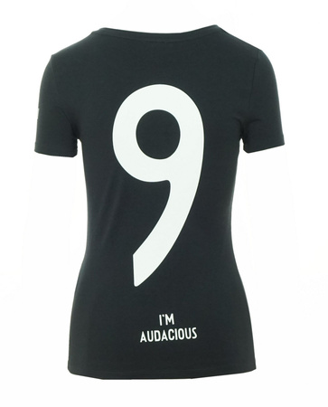 ARMANI JEANS C5H54 Damen Women T-Shirt Dunkelblau-Navy Zahl 9 Hinten