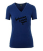 ARMANI JEANS B5H15 Damen Women T-Shirt V-Neck Blau Blue