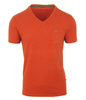 NAPAPIJRI Serin Herren Men T-Shirt  V-Neck Orange Rusty