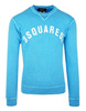 DSQUARED2 S74GU0155 Herren Men Pullover Sweatshirt Blau Blue Made in Italy 