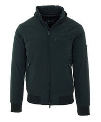 ARMANI JEANS Herren Men Übergangs Jacke Jacket Dunkelblau Navy SLIM FIT