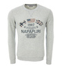 NAPAPIJRI Smu Ballo Sweat N0YFMI795 Grau Grey Herren Men Pullover