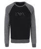 EMPORIO ARMANI Herren Men Sweatshirt Pullover Schwarz Black