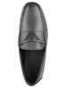 EMPORIO ARMANI Mokassin Herren Men Halbschuhe Shoes Schwarz Black