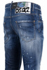 DSQUARED²  Skater Jean Herren Men Jeans Hose Made in Italy Blau Blue