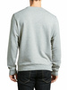 DIESEL S-Samuel Herren Men Pullover Sweatshirt Indianer Kopf Grau Grey
