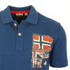 NAPAPIJRI Erenner Herren Men Polo T-Shirt Poloshirt Dark Denim